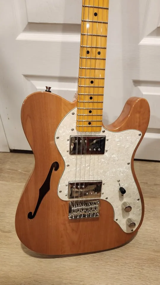 $550 Squier Telecaster Thinline '70s - Natural (2023) image indicator(5)