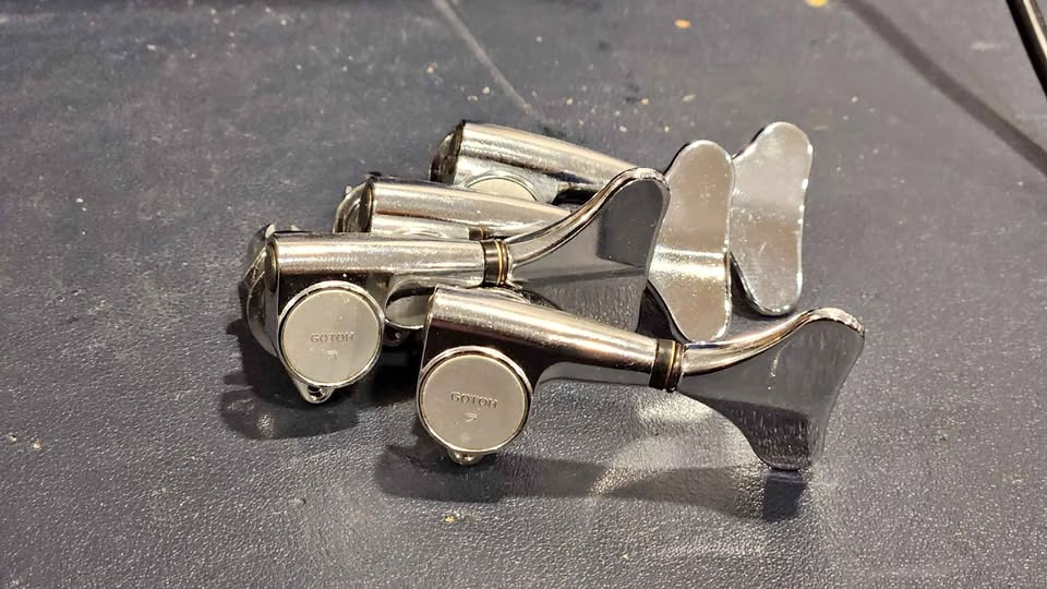 $40 Gotoh Bass Tuners (Set of 4) + Free Insallation