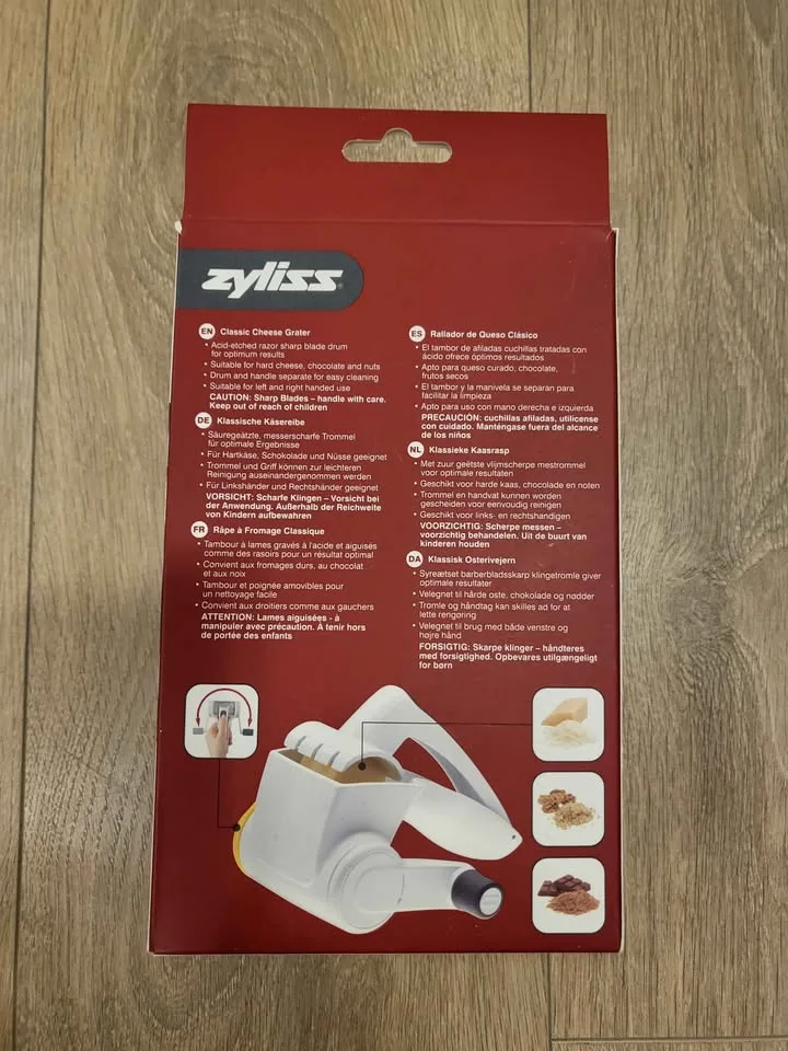 ZYLISS Classic Cheese Grater image indicator(2)