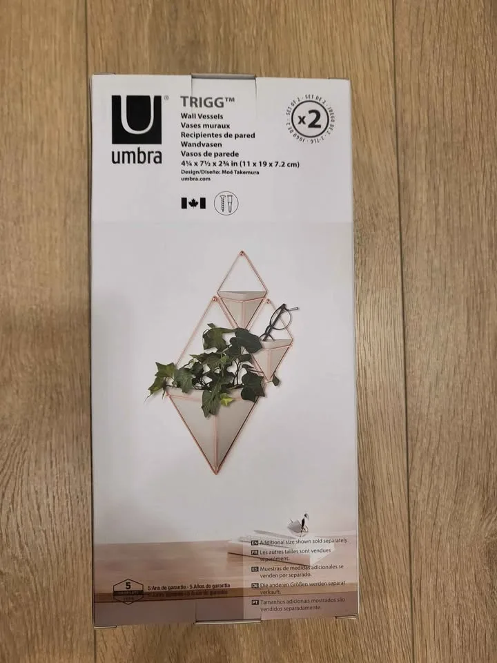 Umbra Trigg 2 Wall Vessels image indicator(2)