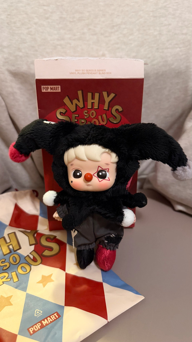 POP MART Why So Serious Hachipupu Shadow Joker
