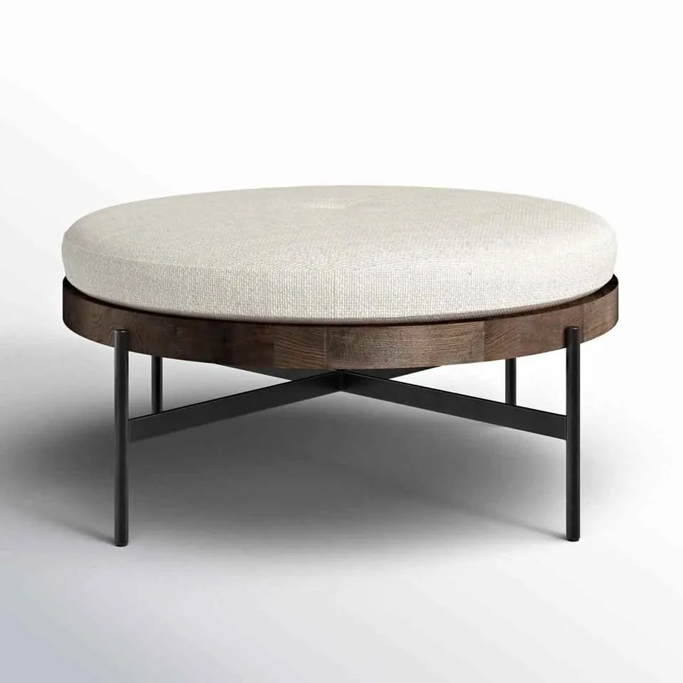 Madeline Round Padded Footrest thumbnail