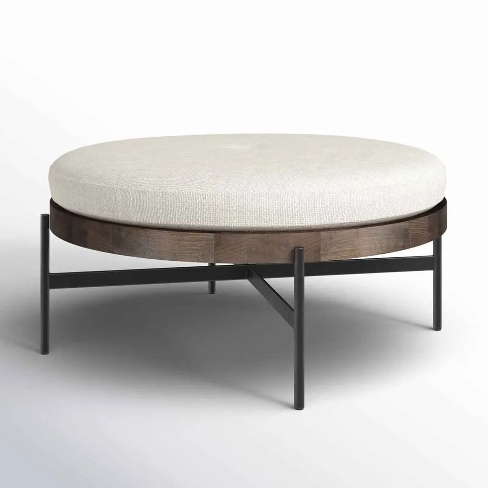 Madeline Round Padded Footrest image indicator(2)