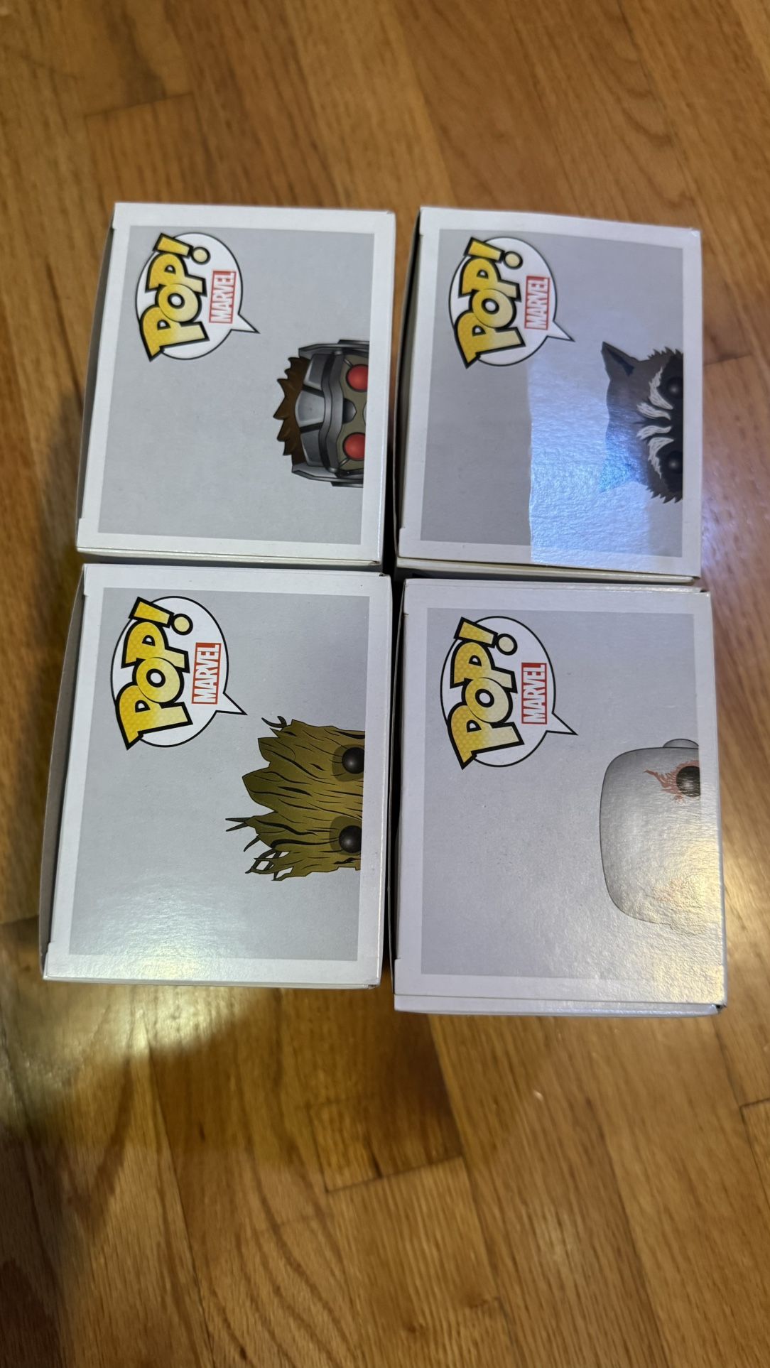 Four Guardians Of The Galaxy Funko Pops - photo 4