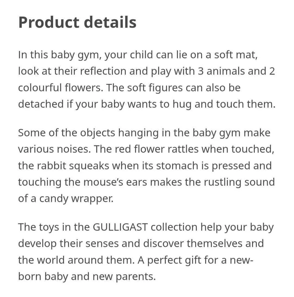 GULLIGAST Baby Play Gym image indicator(2)