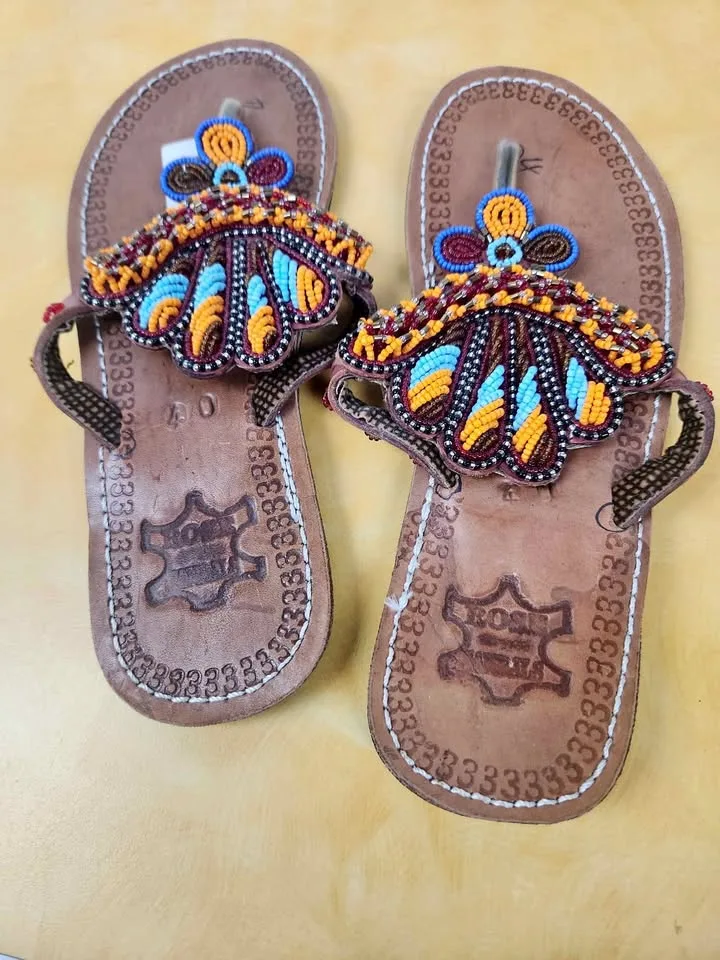 African sandals thumbnail