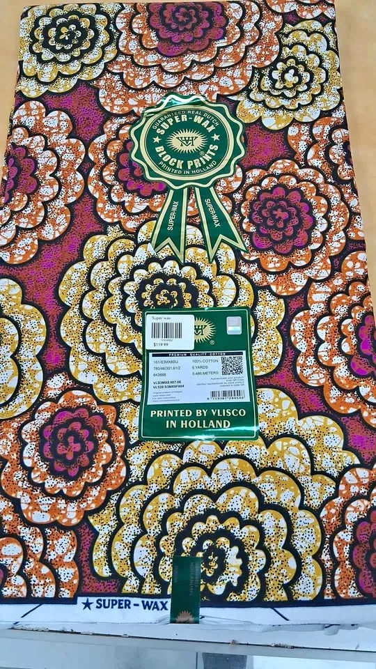 African Fabrics 6 yard thumbnail