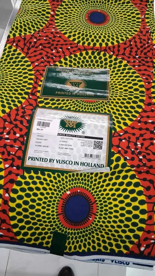 African clothes Fabrics 6 yard image indicator(3)