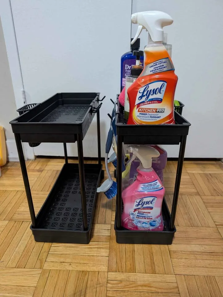 Under Sink Storage Organizers - Set of 2 image indicator(4)