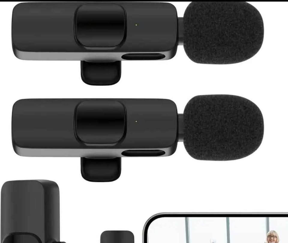 Wireless Microphone Wireless Mic for PhoneDual Wireless Mic - photo 5