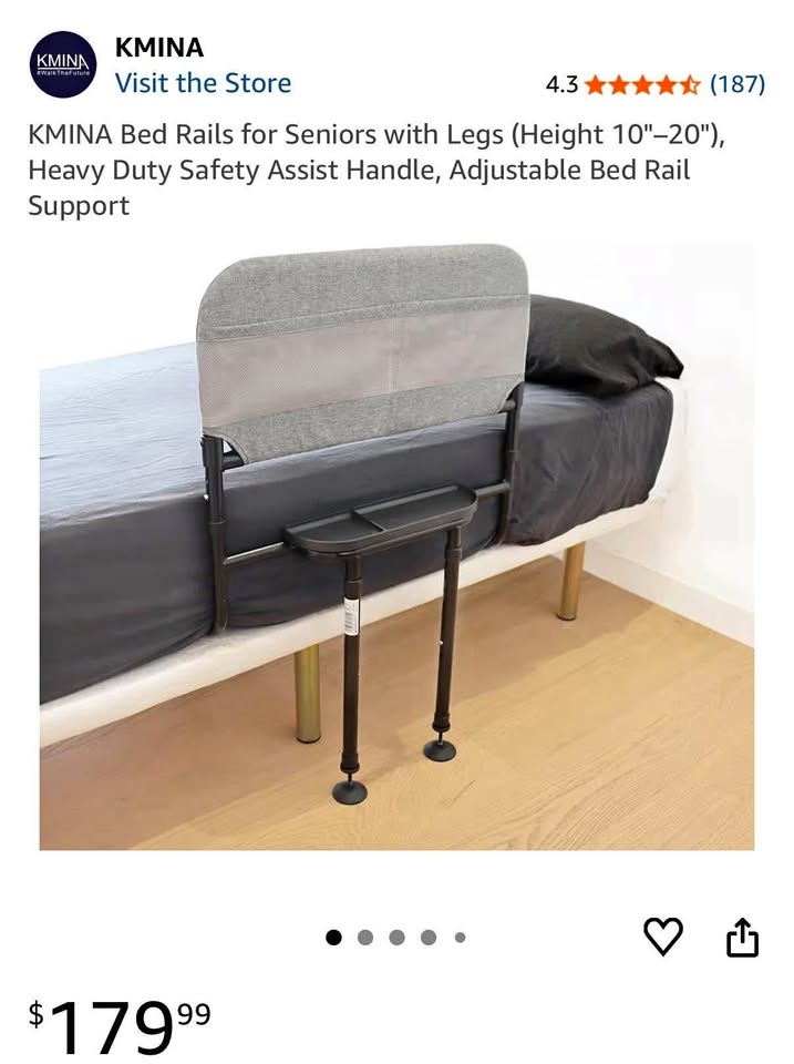 Bed Rails for Seniors (Height 10"-20")