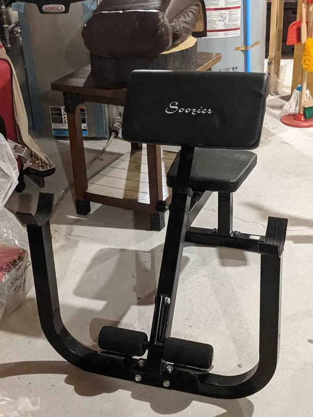 Workout Bench / Incline / Decline / Preacher Curl / Roman Chair image indicator(3)