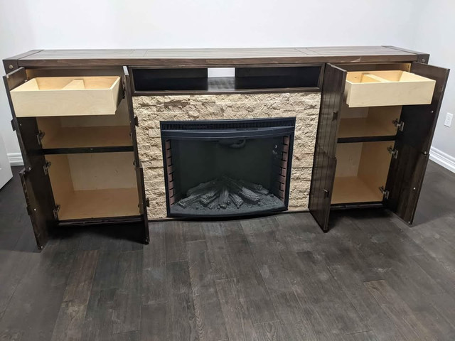 Fireplace Console / TV Unit - photo 3