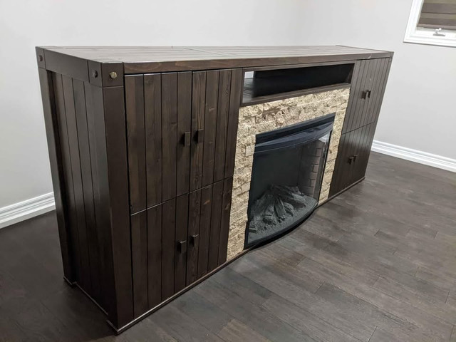 Fireplace Console / TV Unit - photo 4