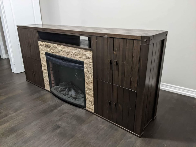 Fireplace Console / TV Unit - photo 5
