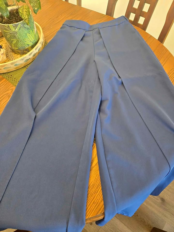 Shein wide leg pants with flaps
