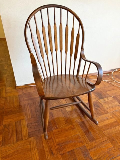 WOODEN ROCKING CHAIR -- all reasonable offers considered