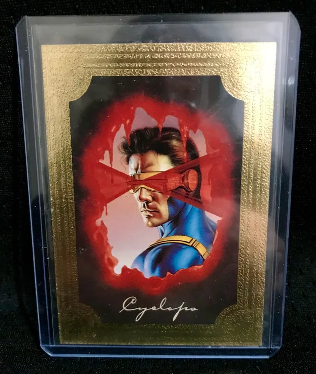 1996 Marvel Masterpieces Cyclops Card thumbnail