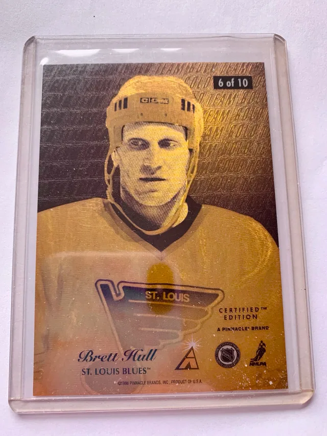 Brett Hull Hockey Trading Card NHL image indicator(2)