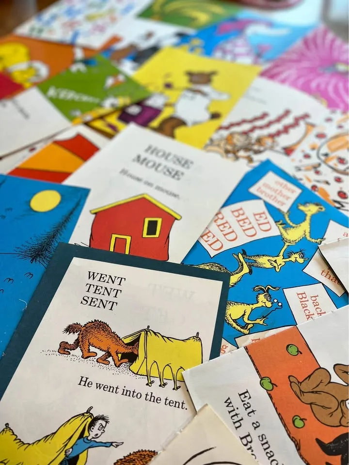 Vintage Dr. Seuss Book Pages for Crafting Ephemera image indicator(3)