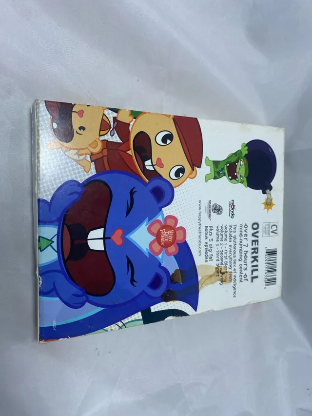 HAPPY TREE FRIENDS OVERKILL dvd COLLECTION complete vol 1 2 3 BO image indicator(2)