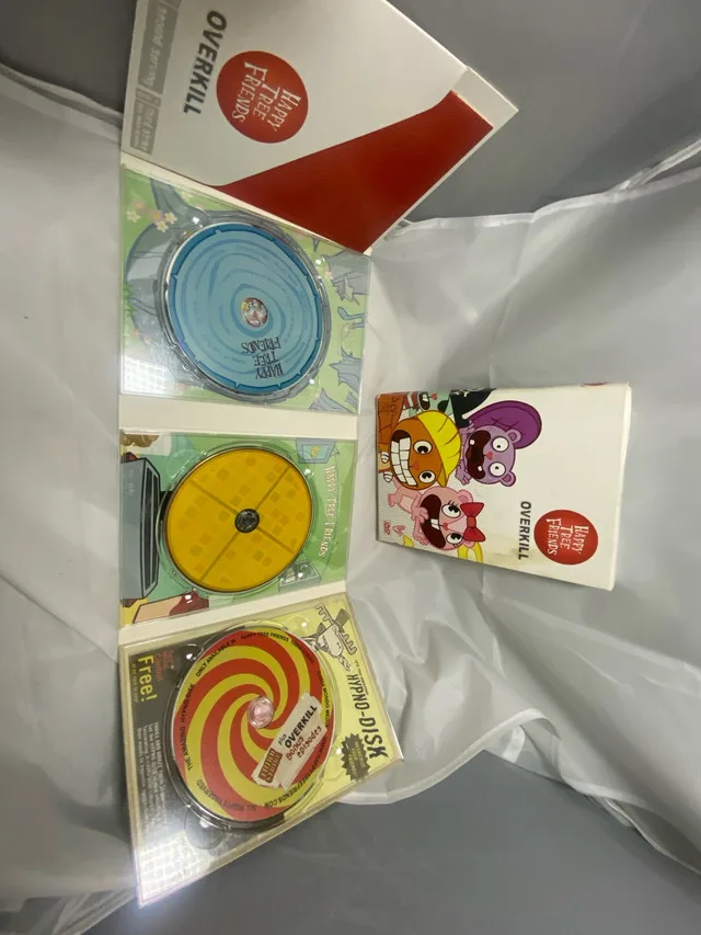HAPPY TREE FRIENDS OVERKILL dvd COLLECTION complete vol 1 2 3 BO image indicator(3)