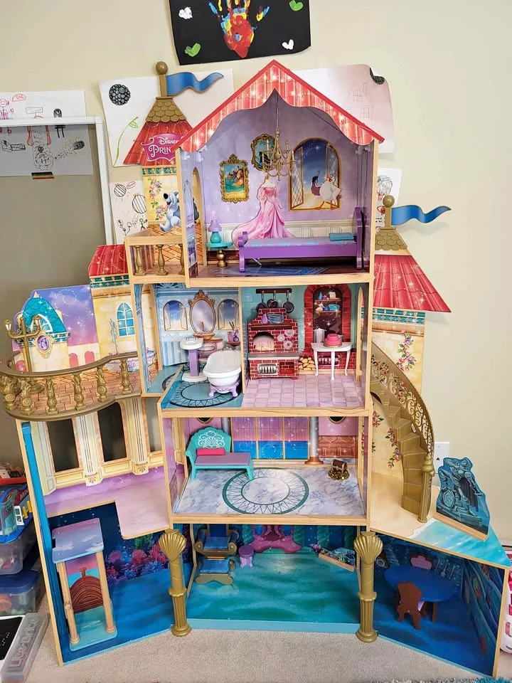 Disney Dollhouse - Wooden - 5 feet tall thumbnail