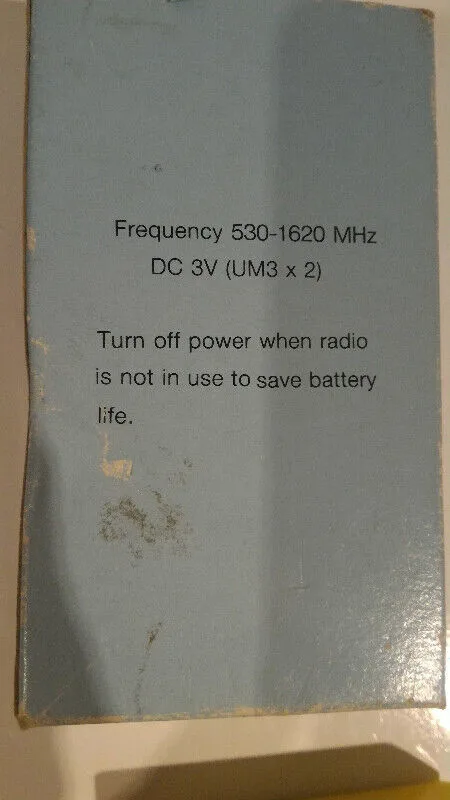 Vintage CITIZEN Stereo-To-Go Walkman image indicator(7)