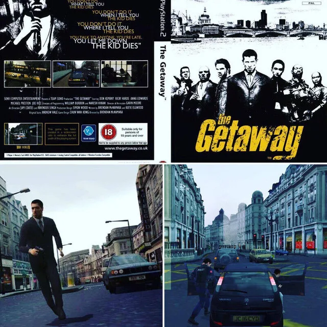 PS2 The Getaway Sony PlayStation 2 image indicator(2)