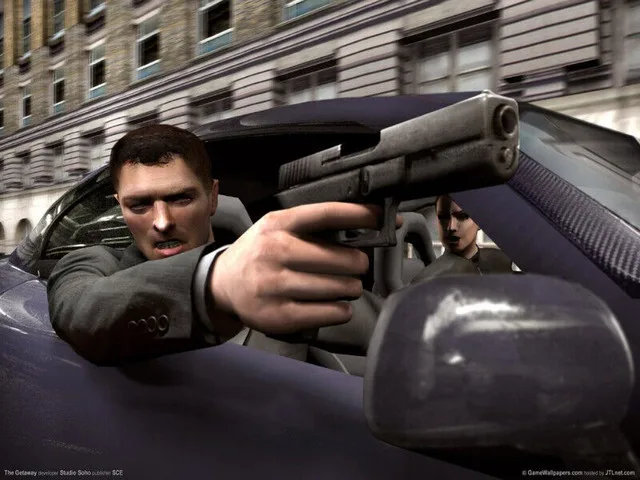 PS2 The Getaway Sony PlayStation 2 image indicator(4)