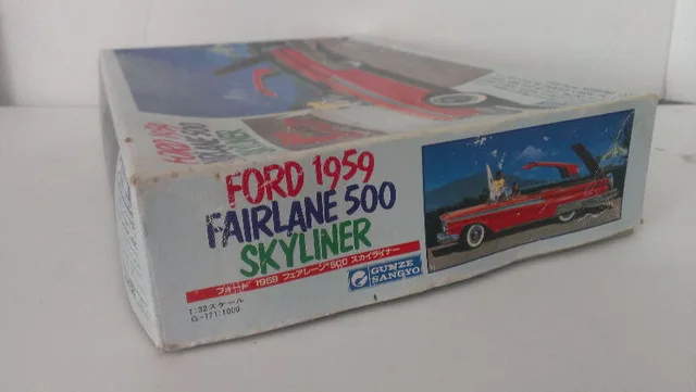 NEW BOX GUNZE SANGYO FORD 1959 FAIRLANE 500 image indicator(2)