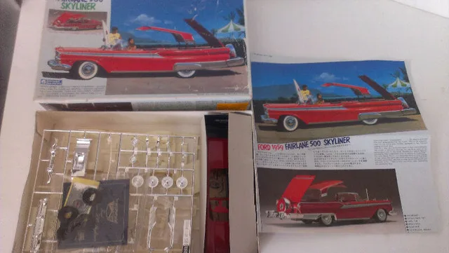 NEW BOX GUNZE SANGYO FORD 1959 FAIRLANE 500 image indicator(7)