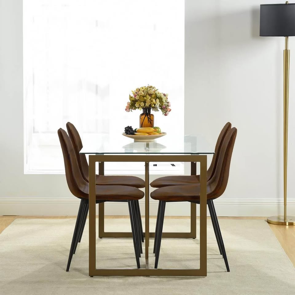Set of 4 Dining Chairs - Upholstery Side Chair - photo 5