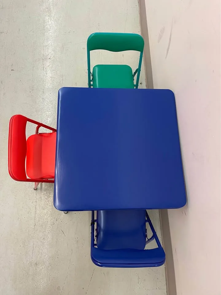 Homycasa Kids Colorful Table and Chair Set image indicator(2)