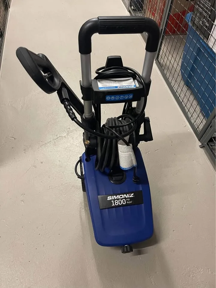 Pressure Washer Simoniz VE10 1800 image indicator(2)