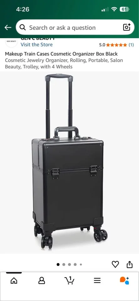 Makeup case on wheels image indicator(8)