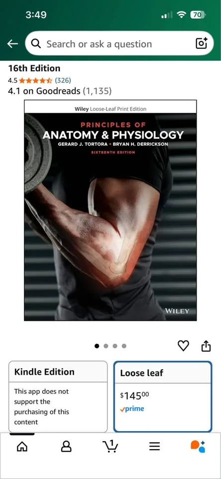 Principles of Anatomy & Physiology Textbook image indicator(3)