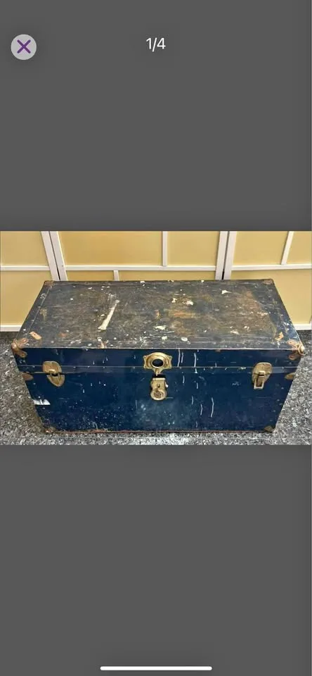 Vintage Steamer Trunk