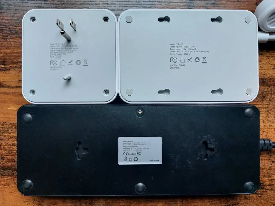 Power Bars with USB, 90° Plug, Surge Protection image indicator(5)