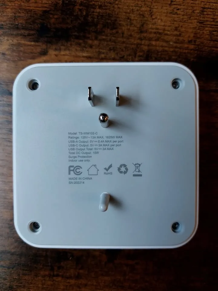 Power Bars with USB, 90° Plug, Surge Protection image indicator(10)