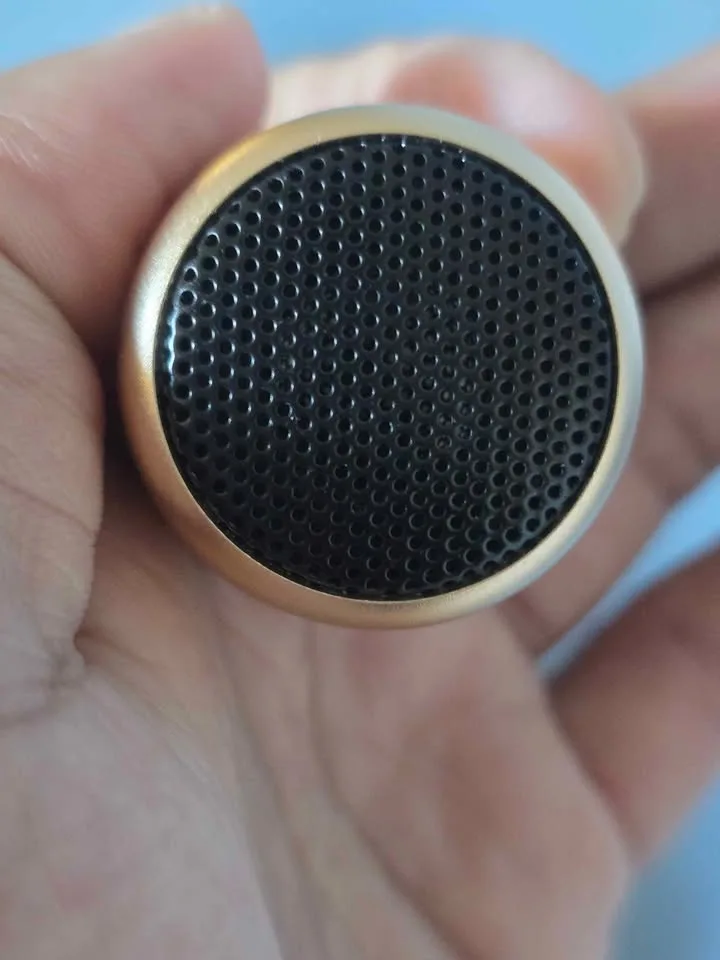 Mini Bluetooth Speaker – Gold Aluminum, Big Sound image indicator(4)