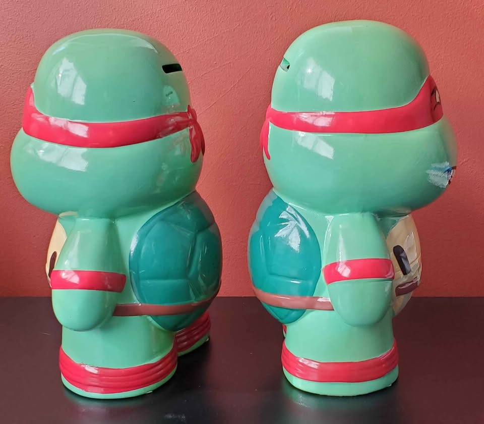 Ninja Turtles Piggy Bank - 2 available - Rafael - photo 4
