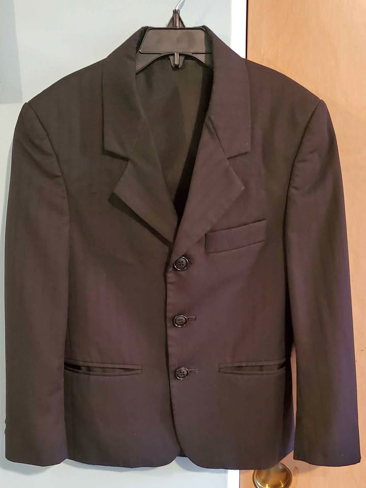 Ike Behar Boys Suit Jacket Black Size 8