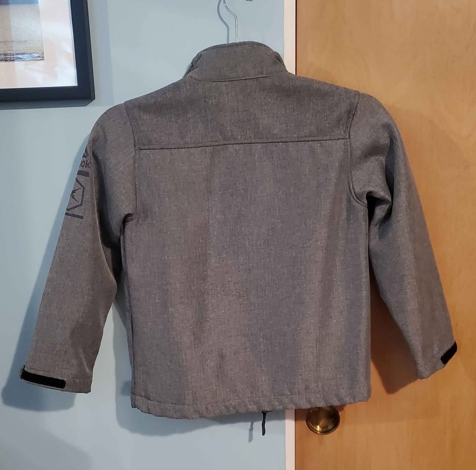 Reebok Jacket Boys Size 7 - Fleece inside - Grey - photo 3