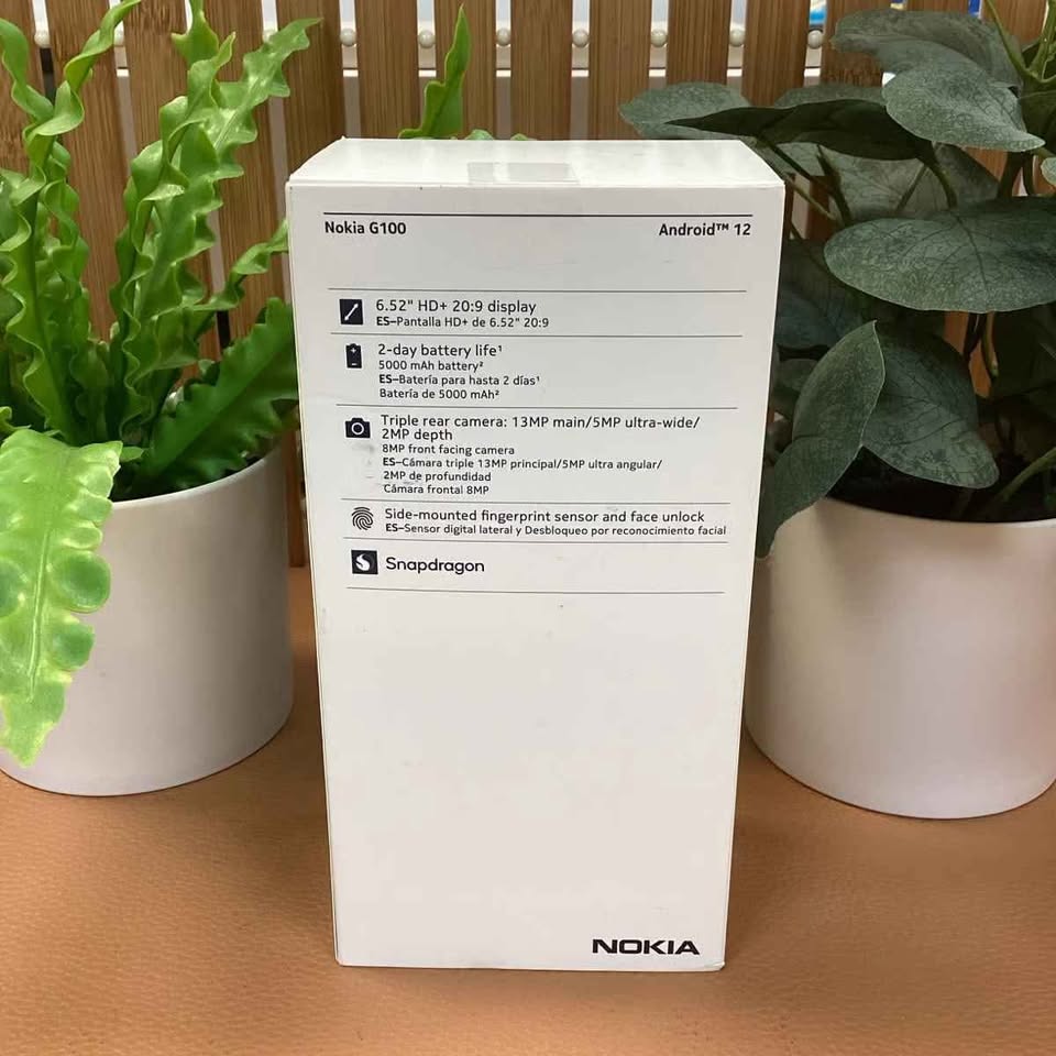 Nokia G100- Budget 4G Android Smartphone (Unlocked) Sealed - photo 2