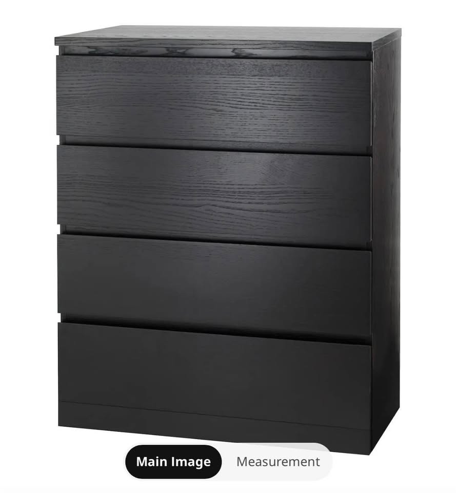 IKEA MALM 4-Drawer Dresser - photo 5