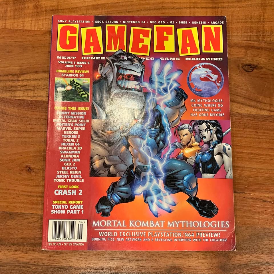 GameFan Magazine - June 1997