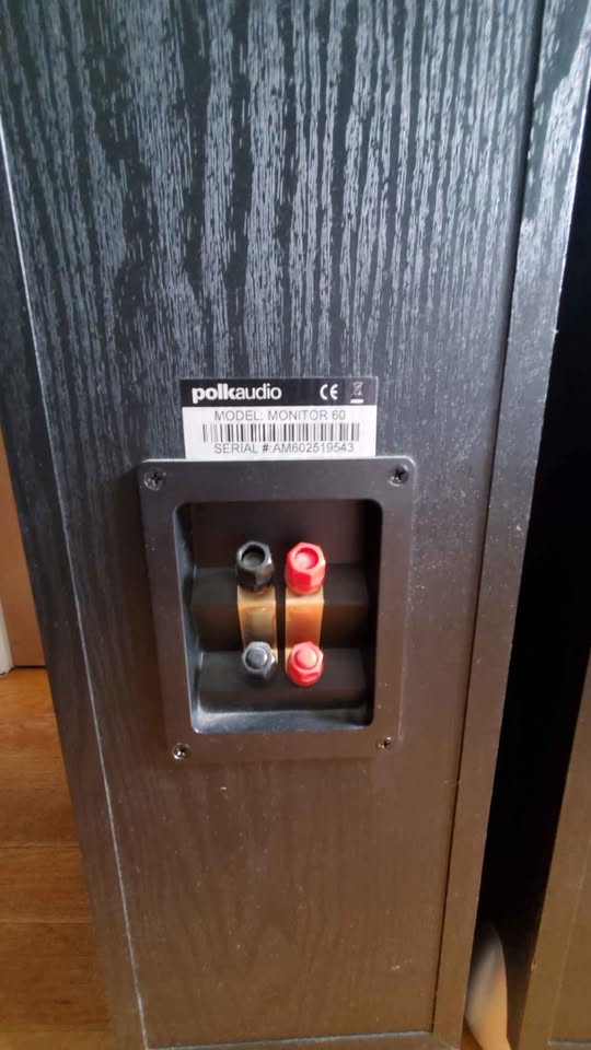 Yamaha AV Receiver RX-V365 and 2 Polk Audio floor standing speak - photo 5