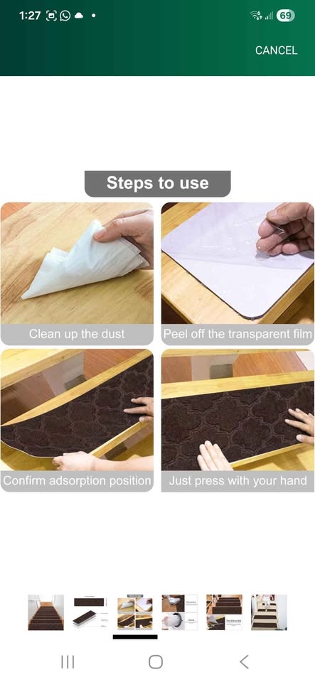 Stair Treads Non-Slip, 15PCS (29.9"*7.9") - photo 3