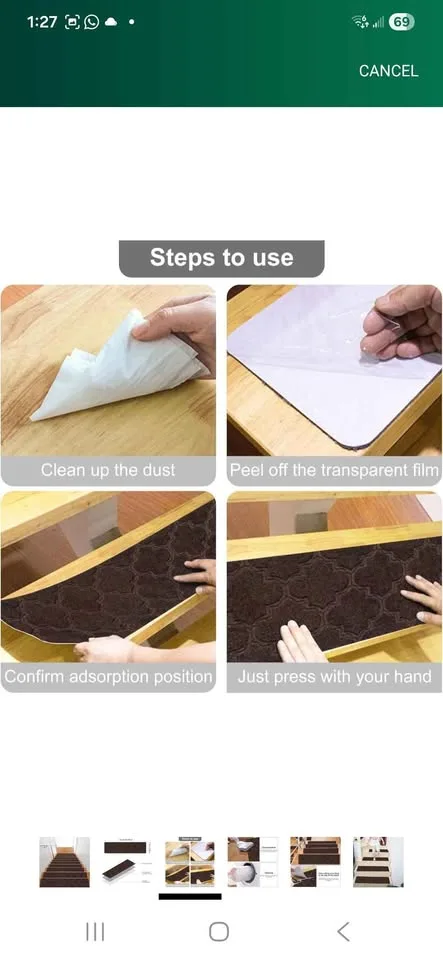 Stair Treads Non-Slip, 15PCS (29.9"*7.9") image indicator(3)